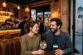 drague dans un bar
